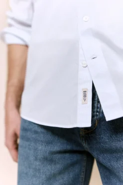 Camisa popelín manga larga