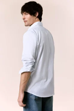 Camisa popelín manga larga