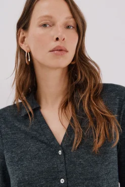 Camisa punto elástico