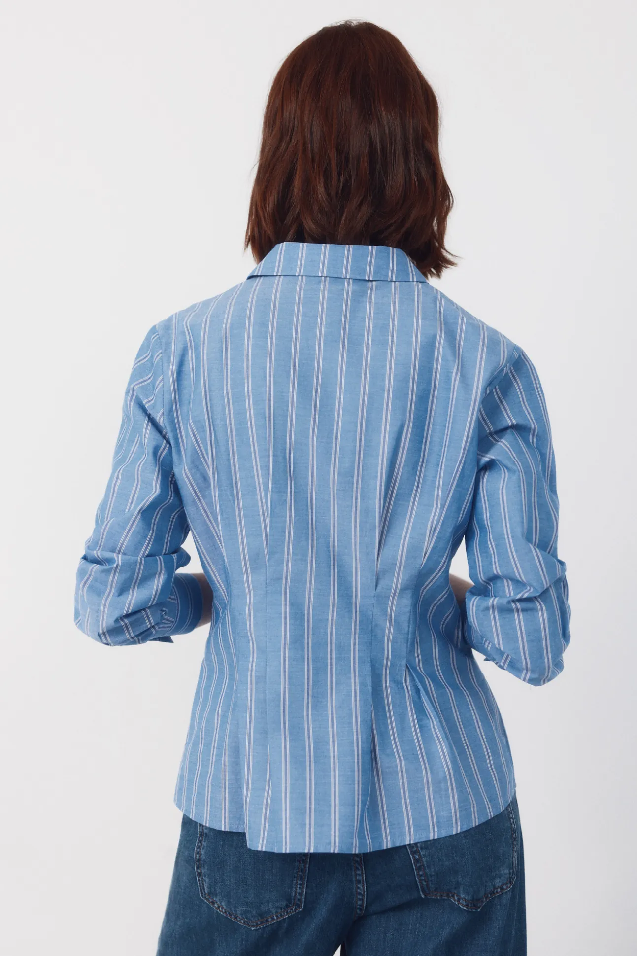 Camisa rayas entallada