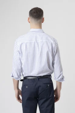 Camisa rayas lino