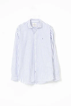 Camisa rayas lino