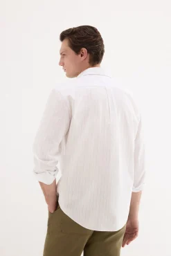 Camisa rayas popelín