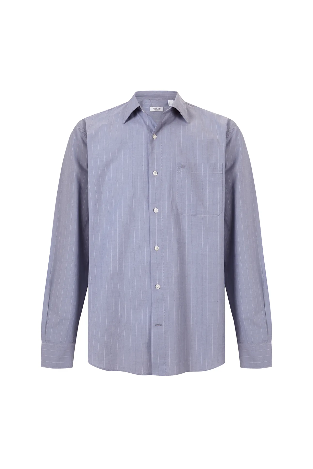 Camisa rayas popelín relax fit