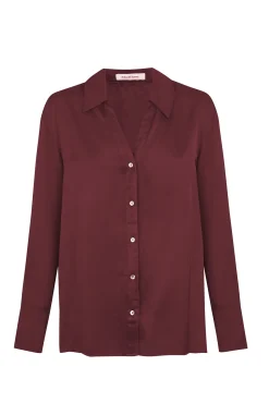 Camisa satén básica