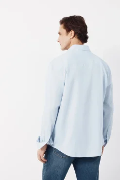 Camisa seersucker cuadros