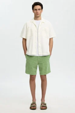 Camisa vaquera de manga corta