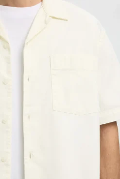 Camisa vaquera de manga corta