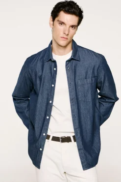 Camisa vaquera ligera 100% algodón orgánico.