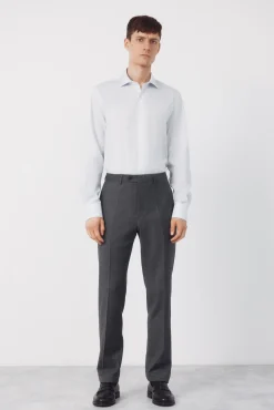 Camisa vestir cuadros fácil plancha