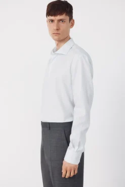 Camisa vestir cuadros fácil plancha
