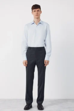Camisa vestir estructura algodón tencel