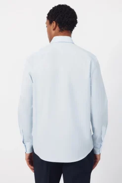 Camisa vestir lisa fácil plancha