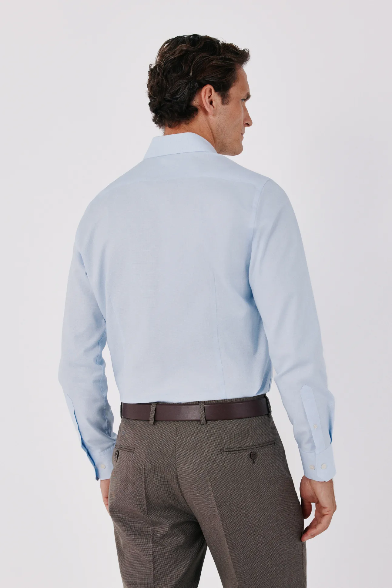 Camisa vestir otomán slim fit fácil plancha
