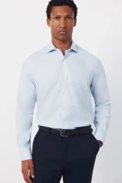 Camisa vestir pata de gallo fácil plancha