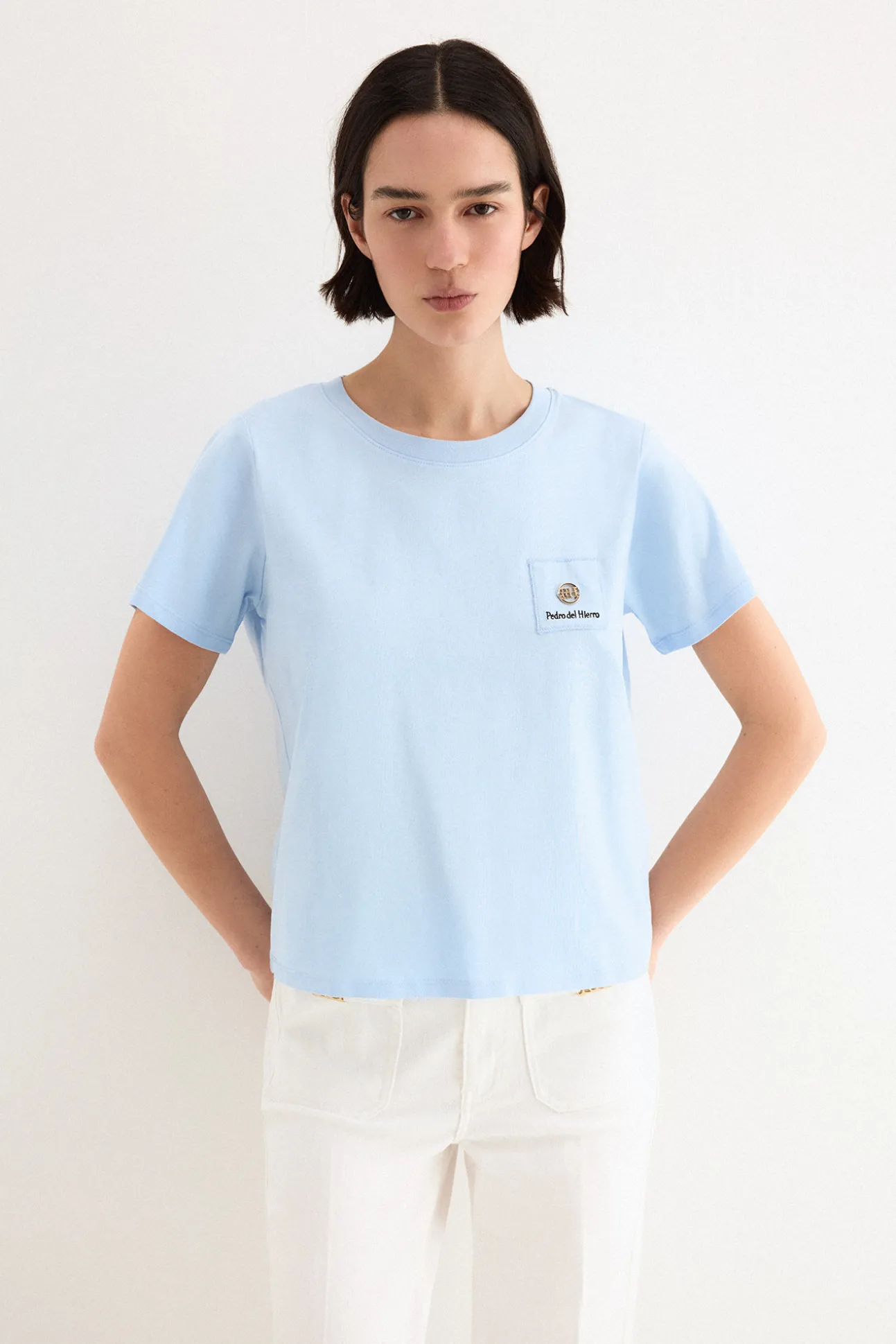 Camiseta básica chapita