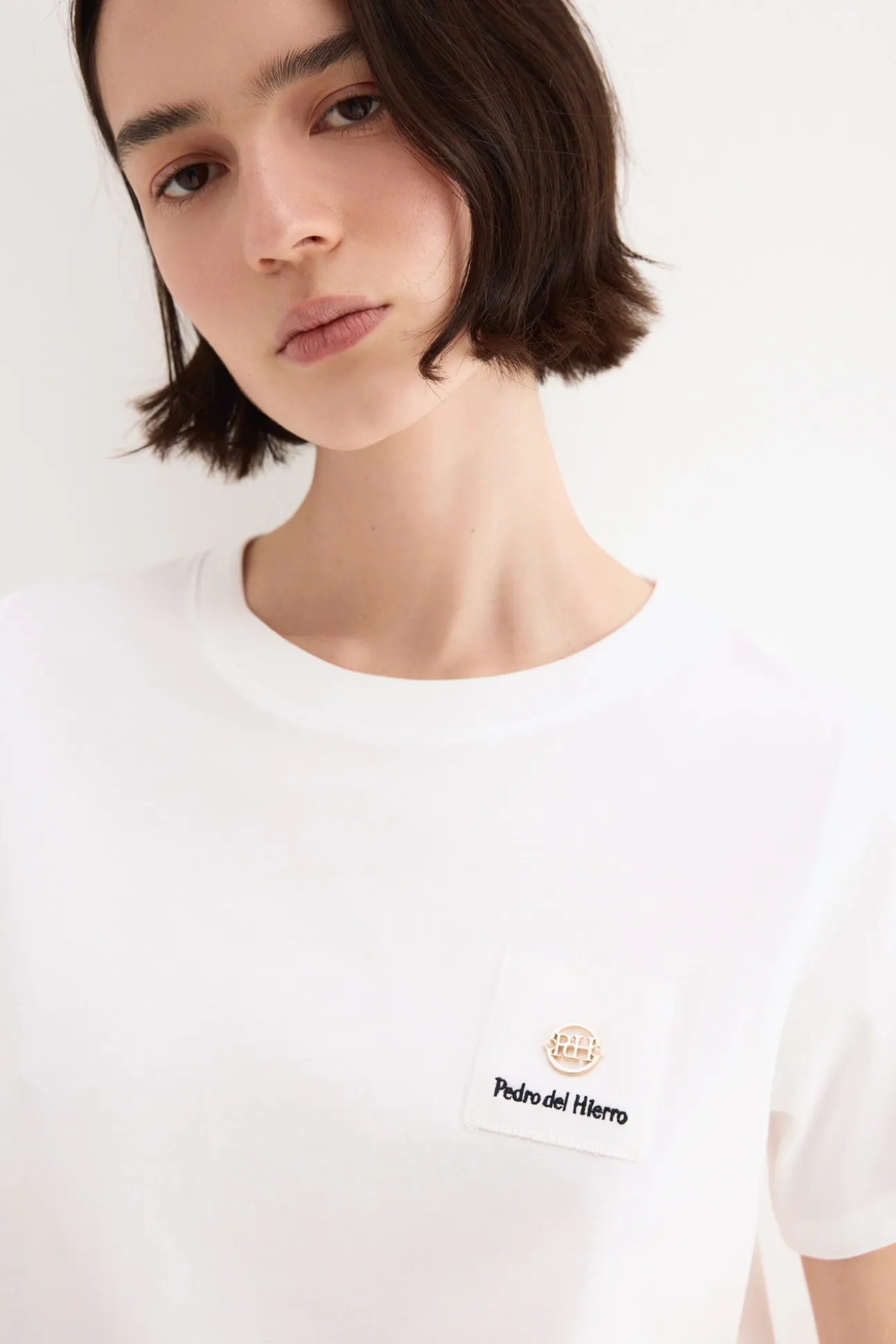 Camiseta básica chapita