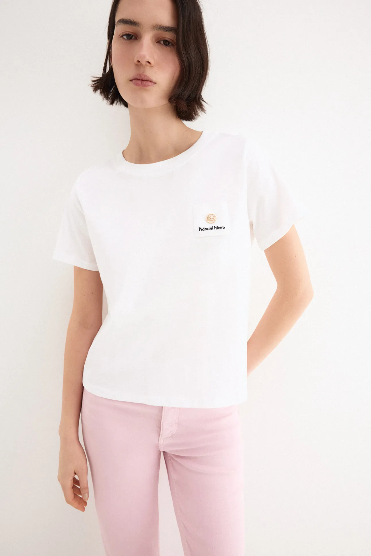 Camiseta básica chapita