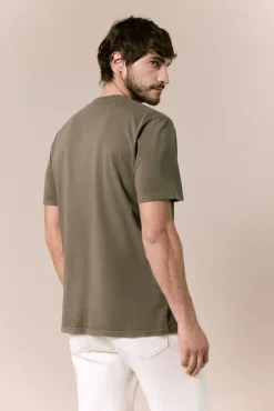 Camiseta básica lavada