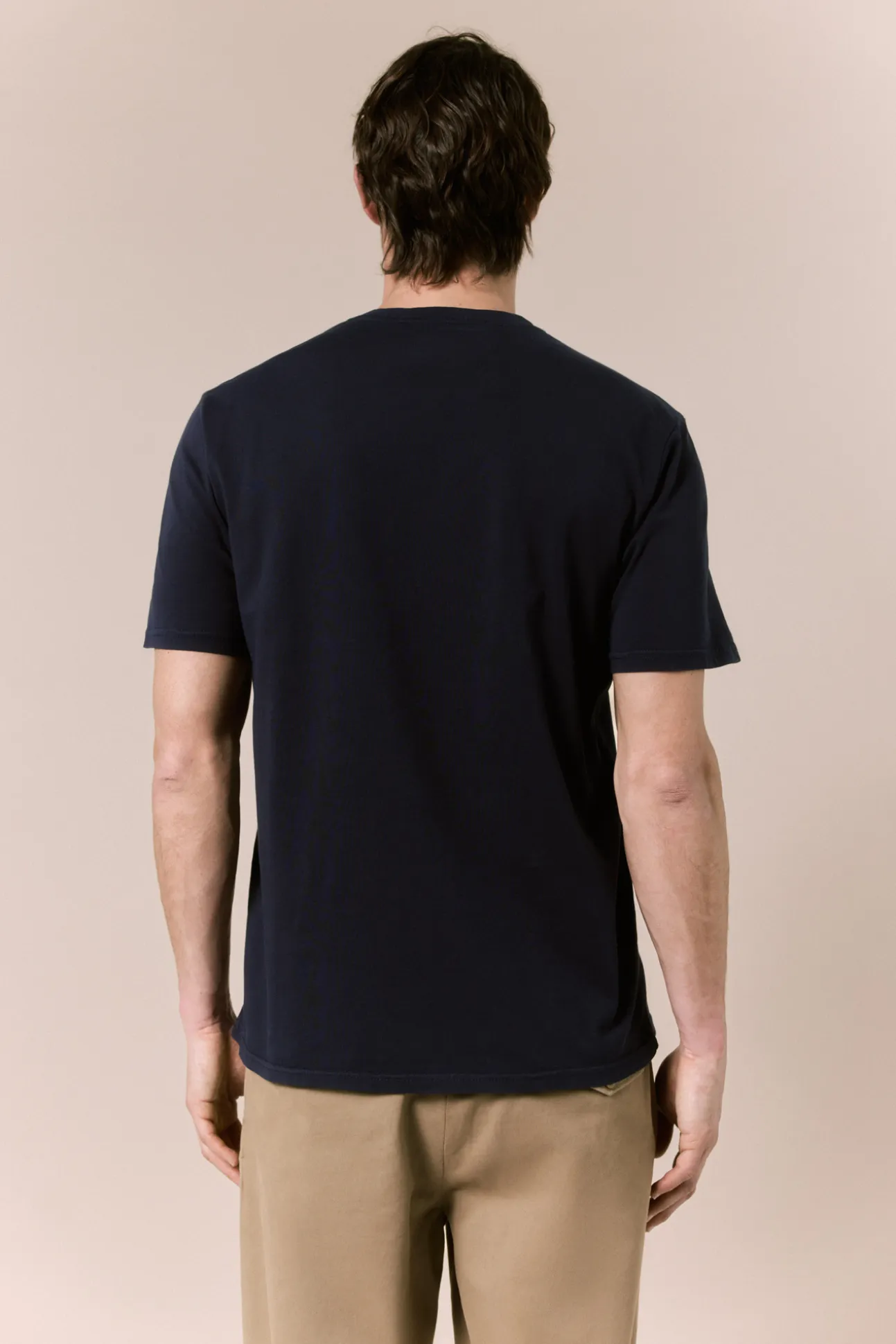 Camiseta básica lavada