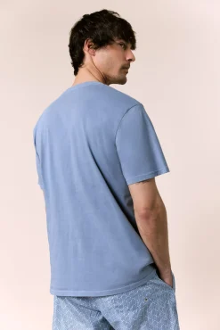 Camiseta básica lavada