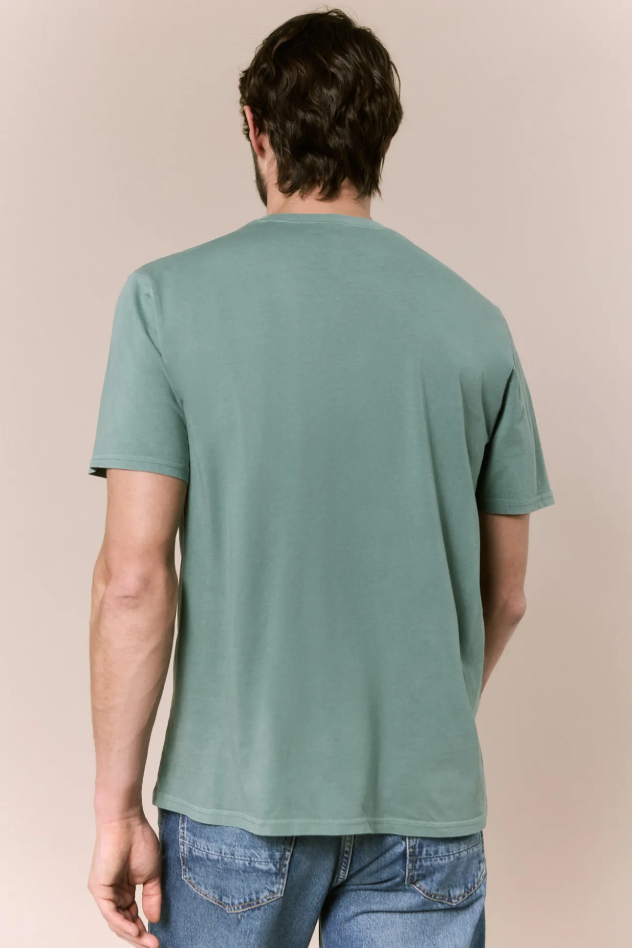 Camiseta básica lavada