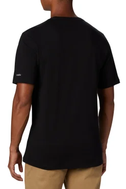 Camiseta de manga corta de algodón orgánico Basic Logo™ de Columbia para hombre