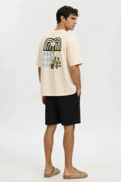 Camiseta de manga corta relaxed