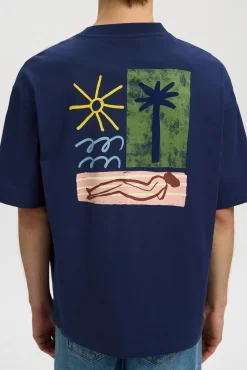 Camiseta de manga corta relaxed