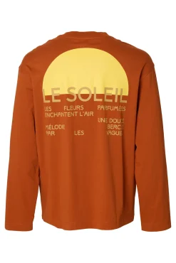 Camiseta de manga larga print