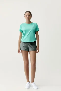 Camiseta deportiva Azami verde turquesa