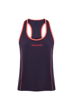 Camiseta entallada sin mangas gris