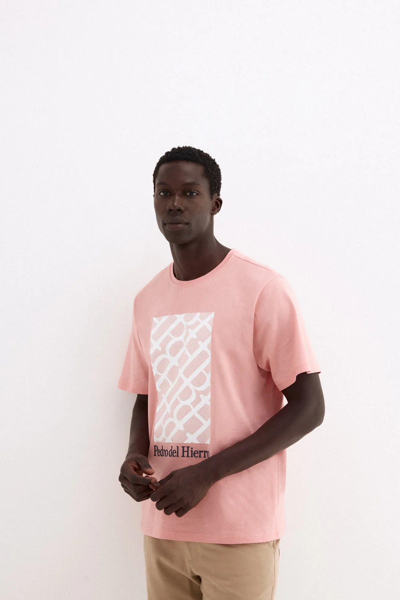 Camiseta estampada logo