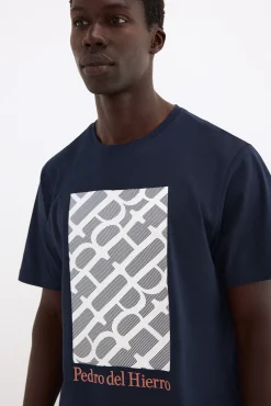 Camiseta estampada logo