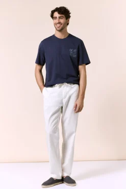 Camiseta gráfica lavada