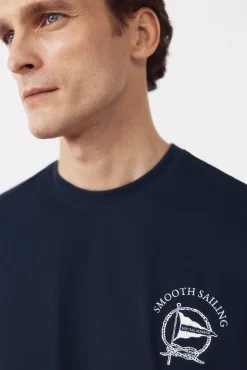 Camiseta gráfica sailing