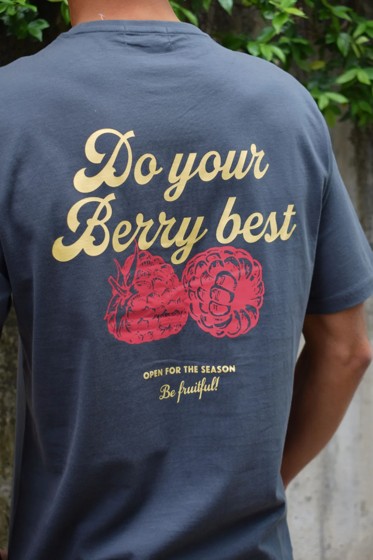 Camiseta Lavada Berry Best