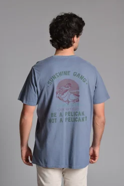 Camiseta lavada sunshine gang