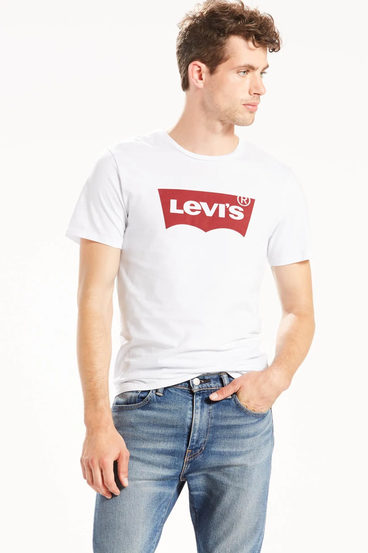 Camiseta Levi's® clásica logotipo en el centro