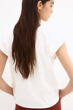 Camiseta manga corta con logo en perderla
