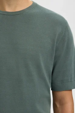 Camiseta manga corta de hombre punto lisa