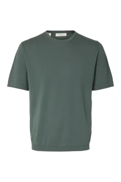 Camiseta manga corta de hombre punto lisa