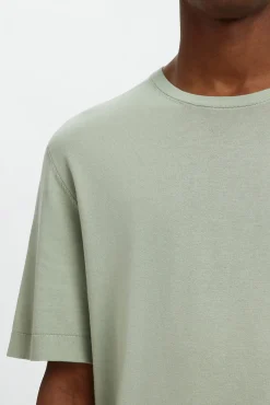 Camiseta manga corta de hombre punto lisa