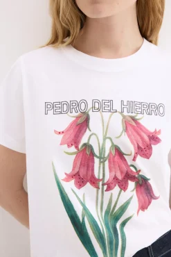 Camiseta manga corta estampada