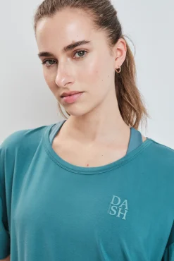 Camiseta manga corta extra suave verde