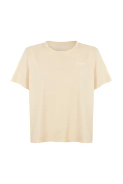 Camiseta manga corta extra suave amarilla
