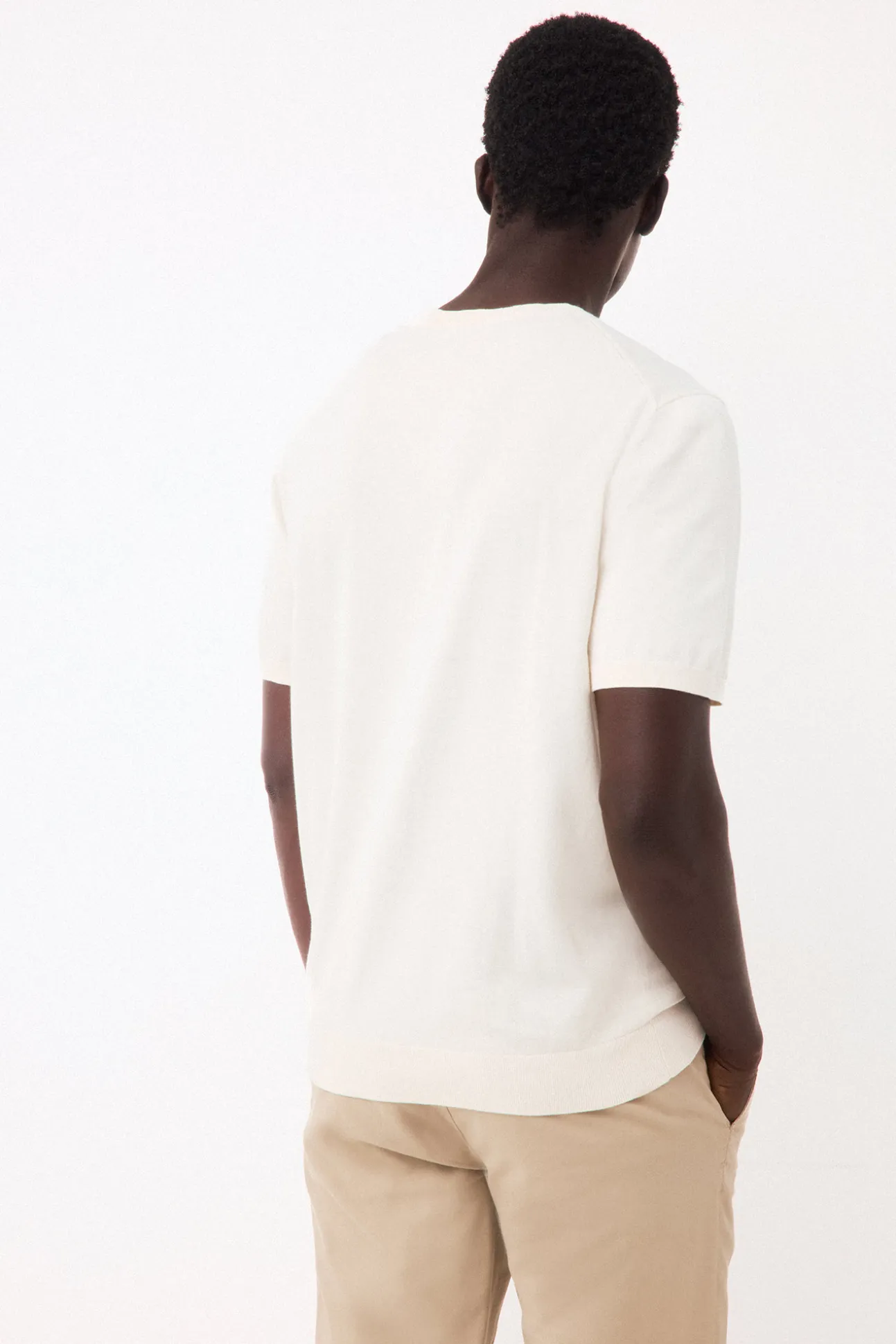 Camiseta punto premium algodón