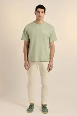 Camiseta texto oversize