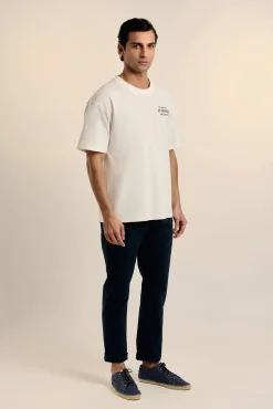 Camiseta texto oversize