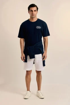 Camiseta texto oversize